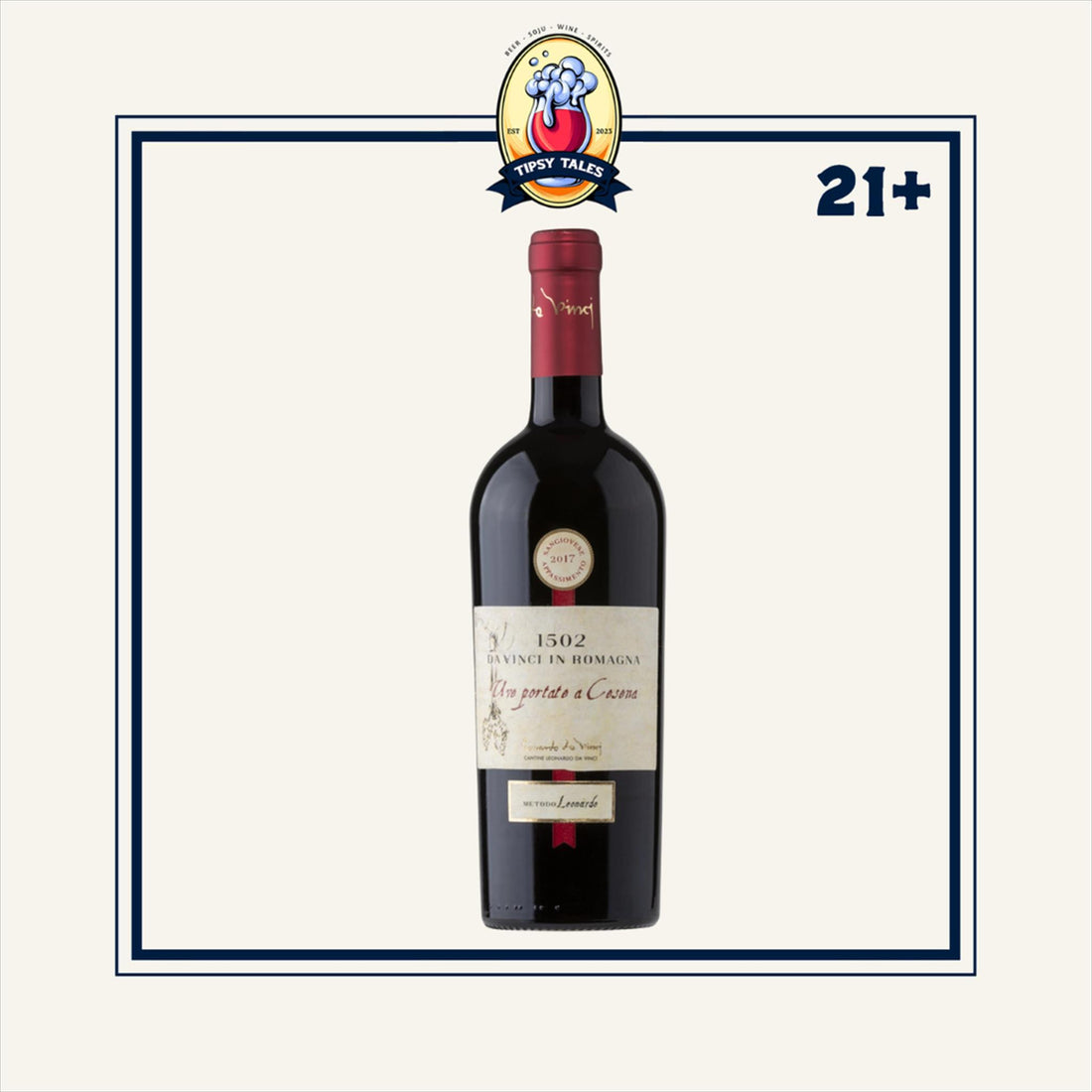 1502 Davinci in Romagna UVE Portate a Cesena 750ml 1