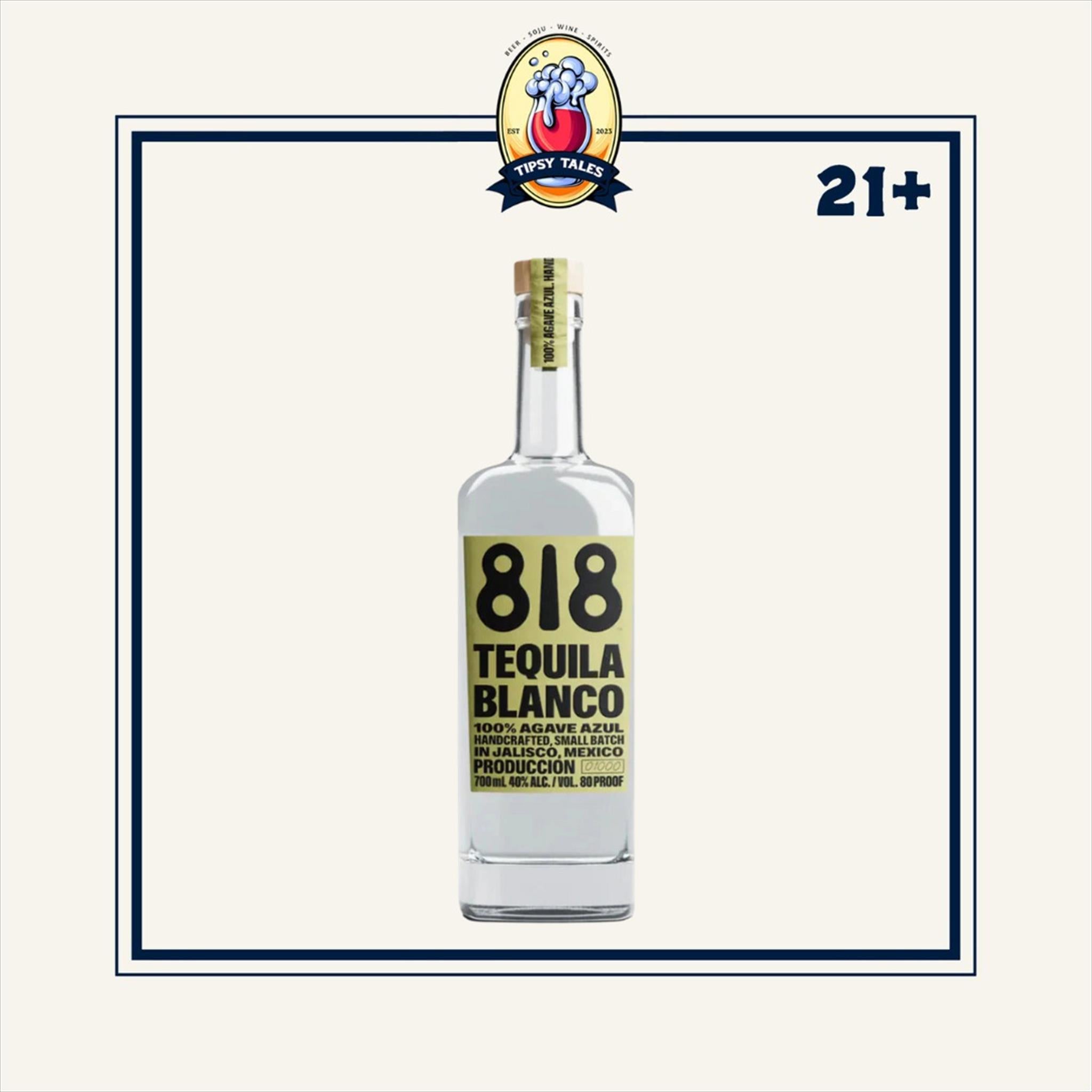 818 Tequila Blanco 750ml 1