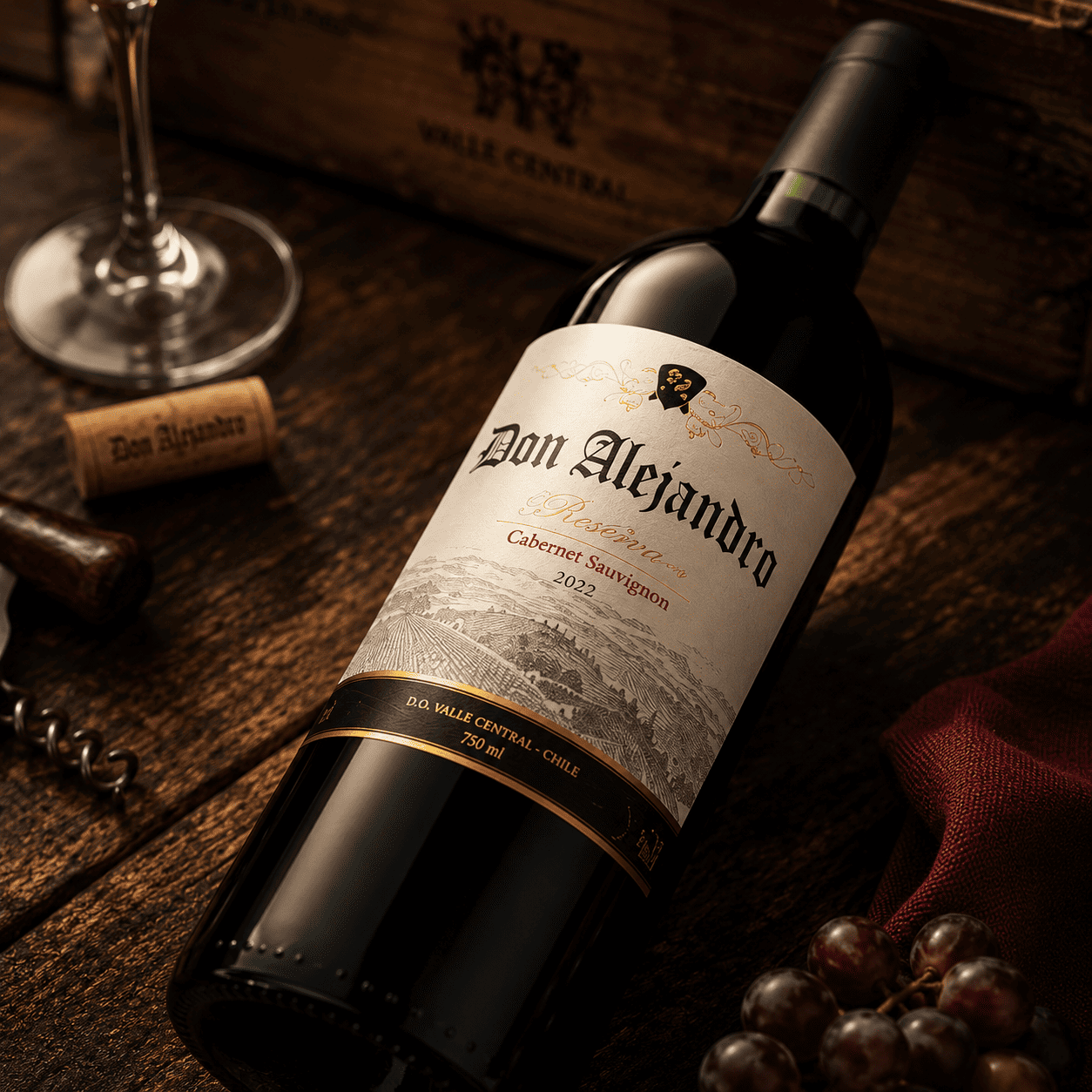 Don Alejandro Gran Reserva Cabernet Sauvignon Chile Wine 750ml 3