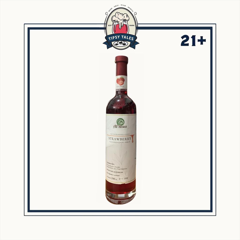 All Roses Sirup Strawberry 700ml 1