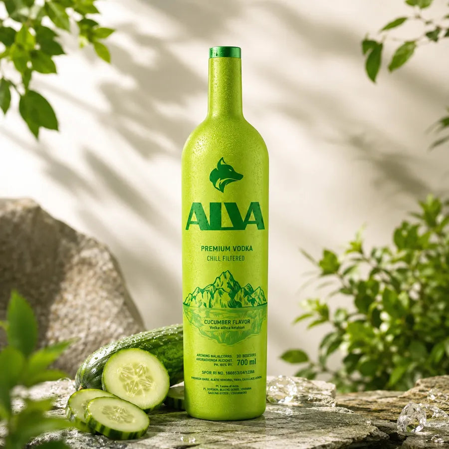 Alva Vodka Cucumber Flavour 700ml 1