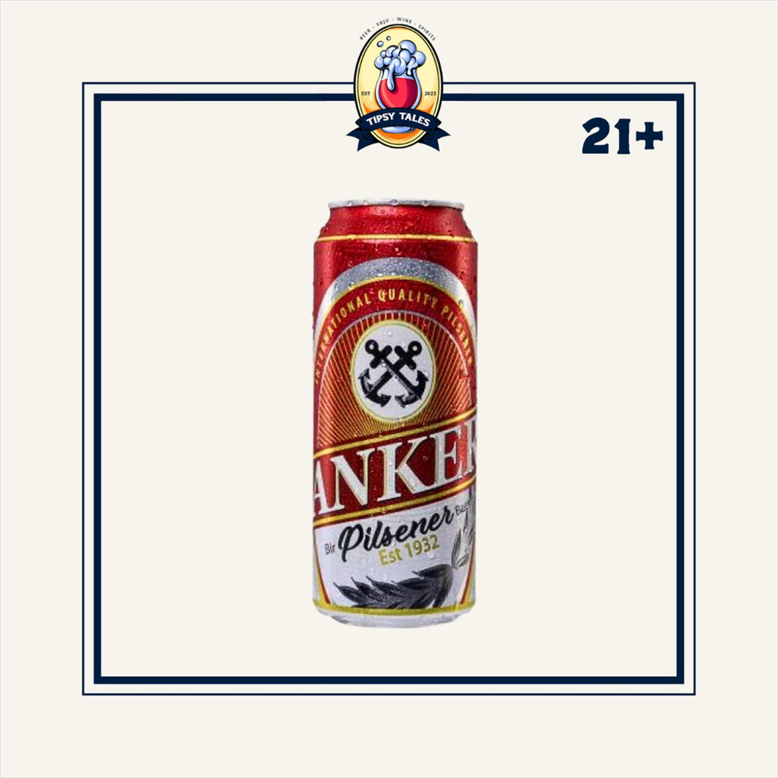 Anker Pilsener Beer Can 500ml 1