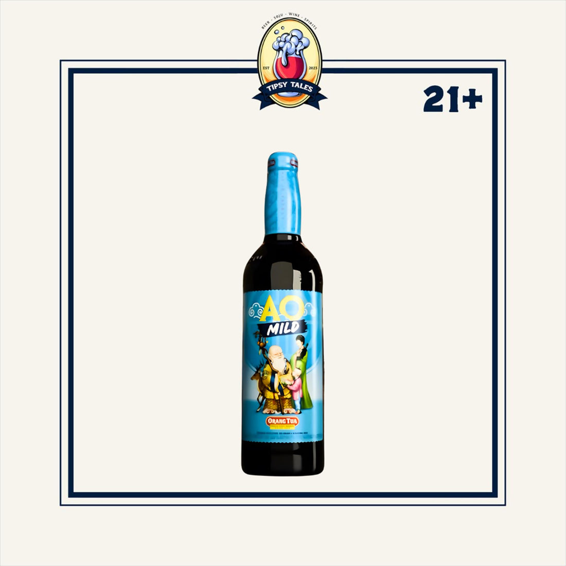 Arak Obat Mild Orang Tua 19.7%620ml 1