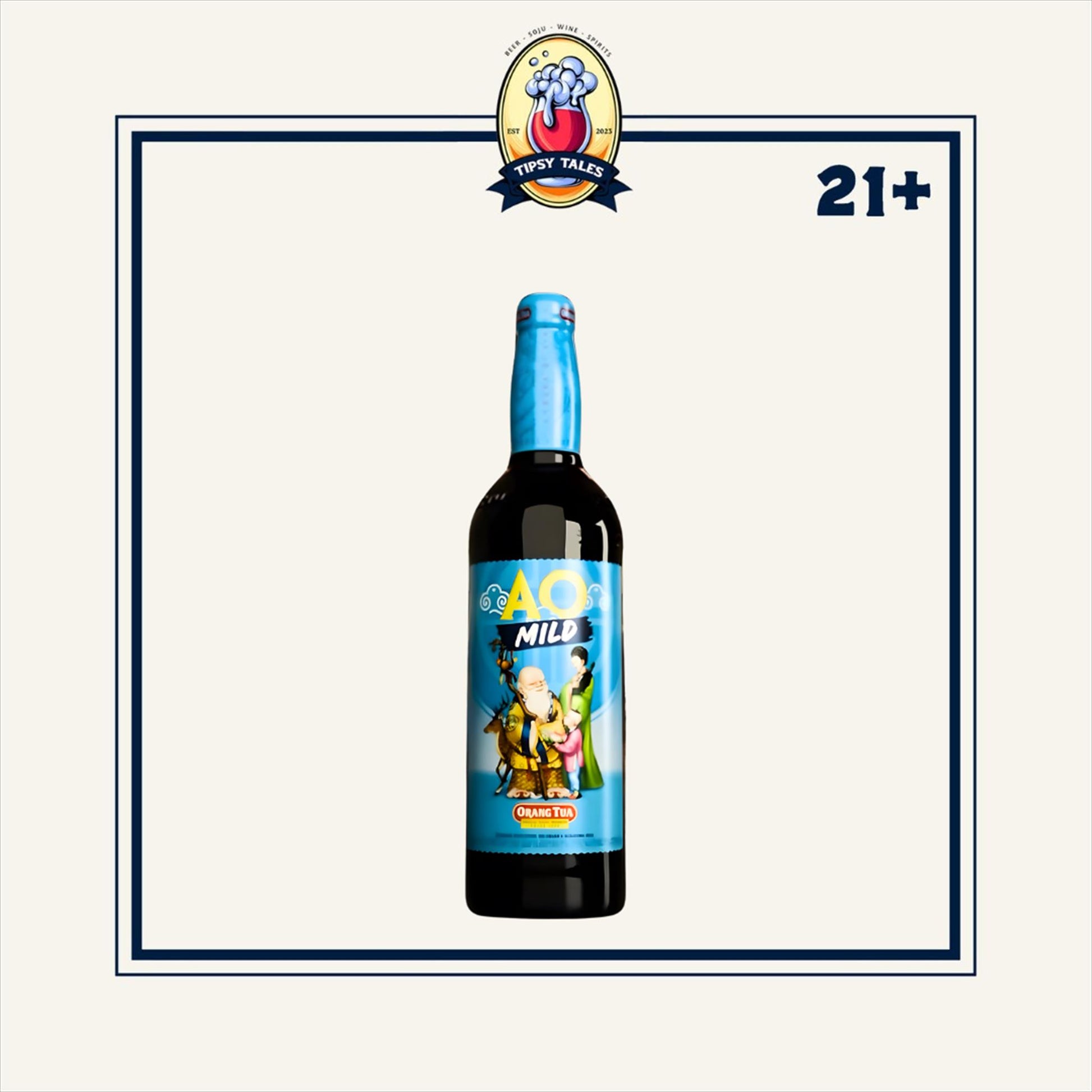Arak Obat Mild Orang Tua 19.7%620ml 1