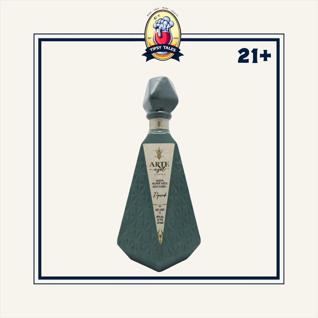 Arte Azul Reposado Tequila 1000ml 1