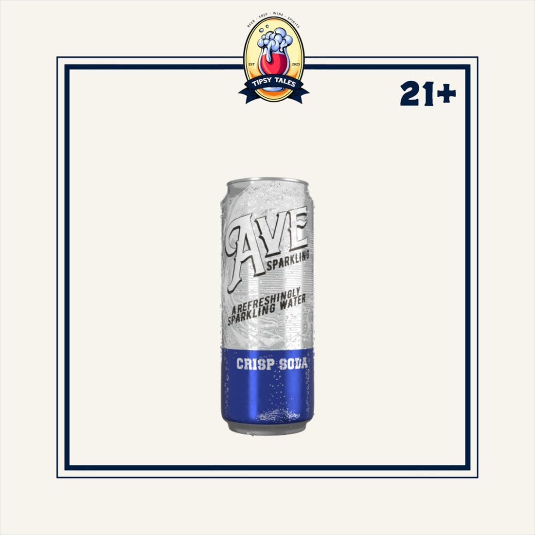 Ave Sparkling Crisp SodaCan 325ml 1