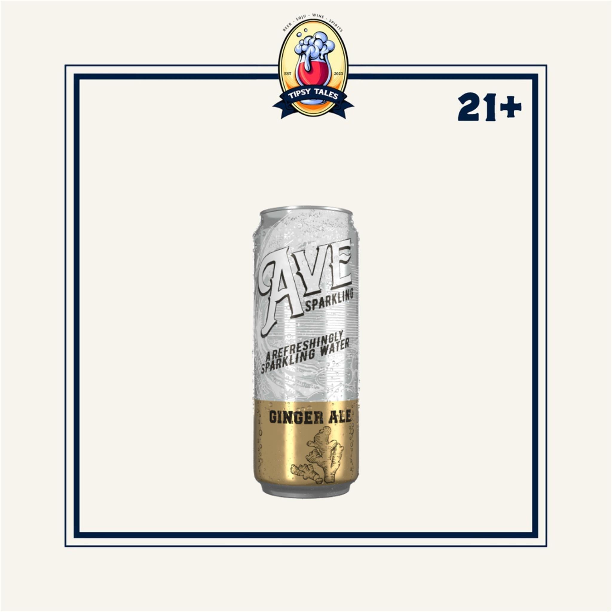 Ave Sparkling Ginger AleCan 325ml 1