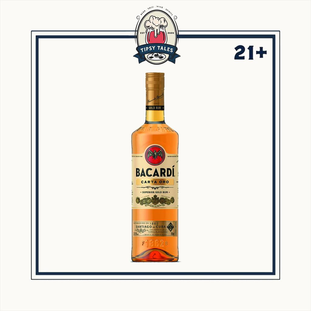 Bacardi Carta Oro SuperiorGold Rum 750ml 1