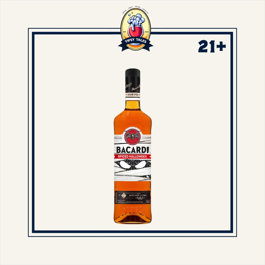 Bacardi Spiced Special Halloween Rum 750ml 1