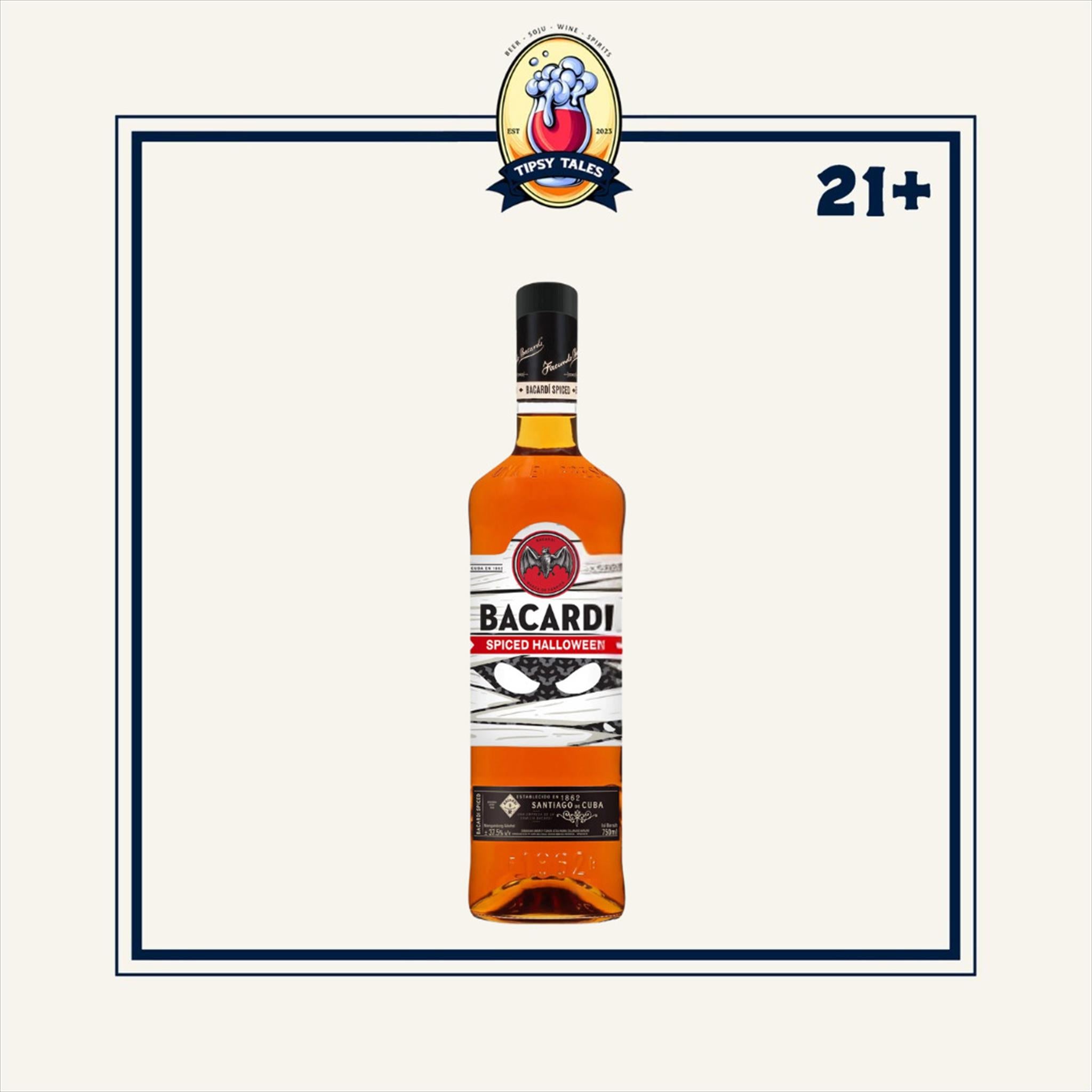 Bacardi Spiced Special Halloween Rum 750ml 1