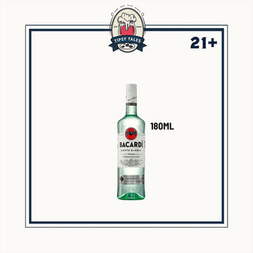 Bacardi White Rum 180ml 1