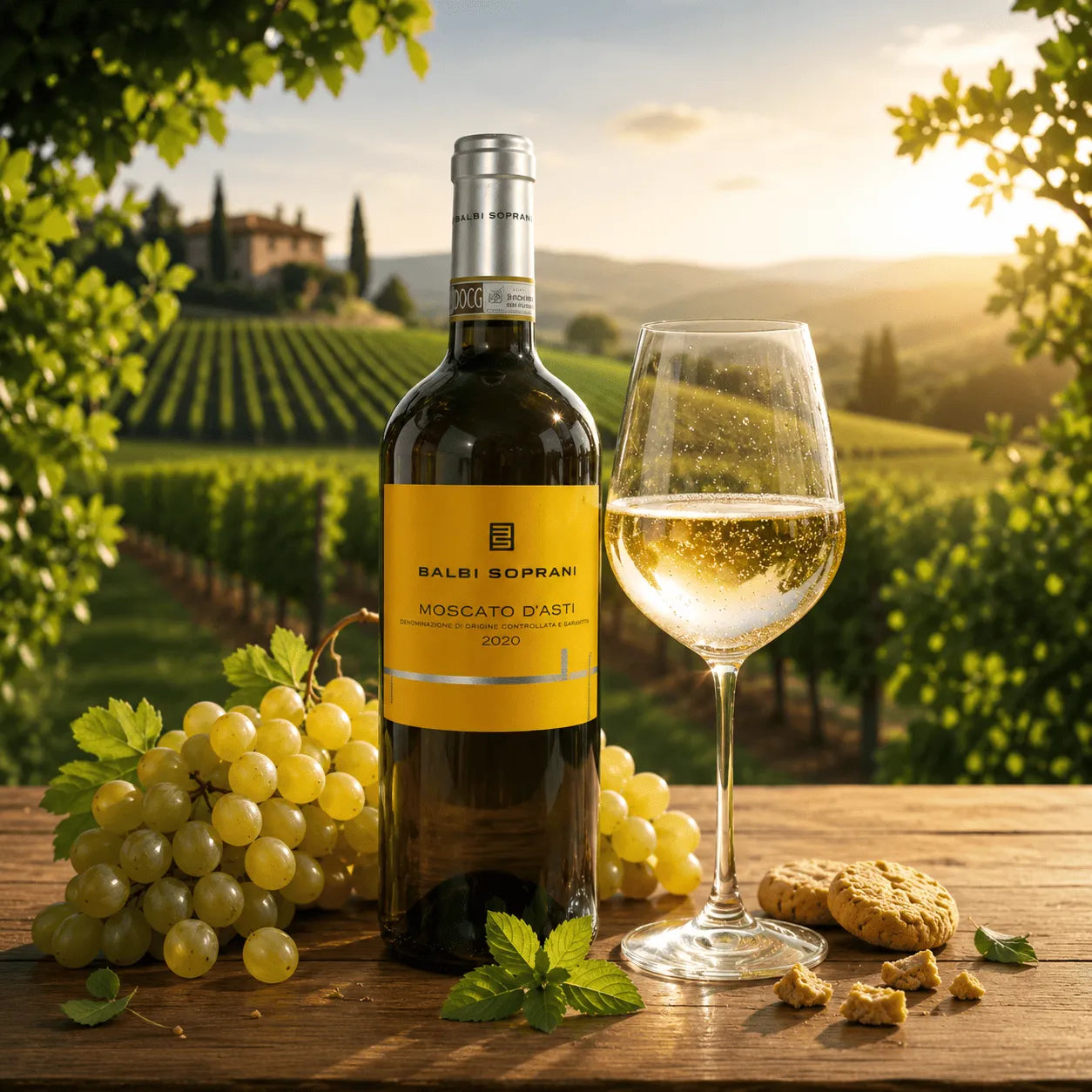 Balbi Soprani Moscato d`Asti DOCG Sweet Italian Wine 750ml 3
