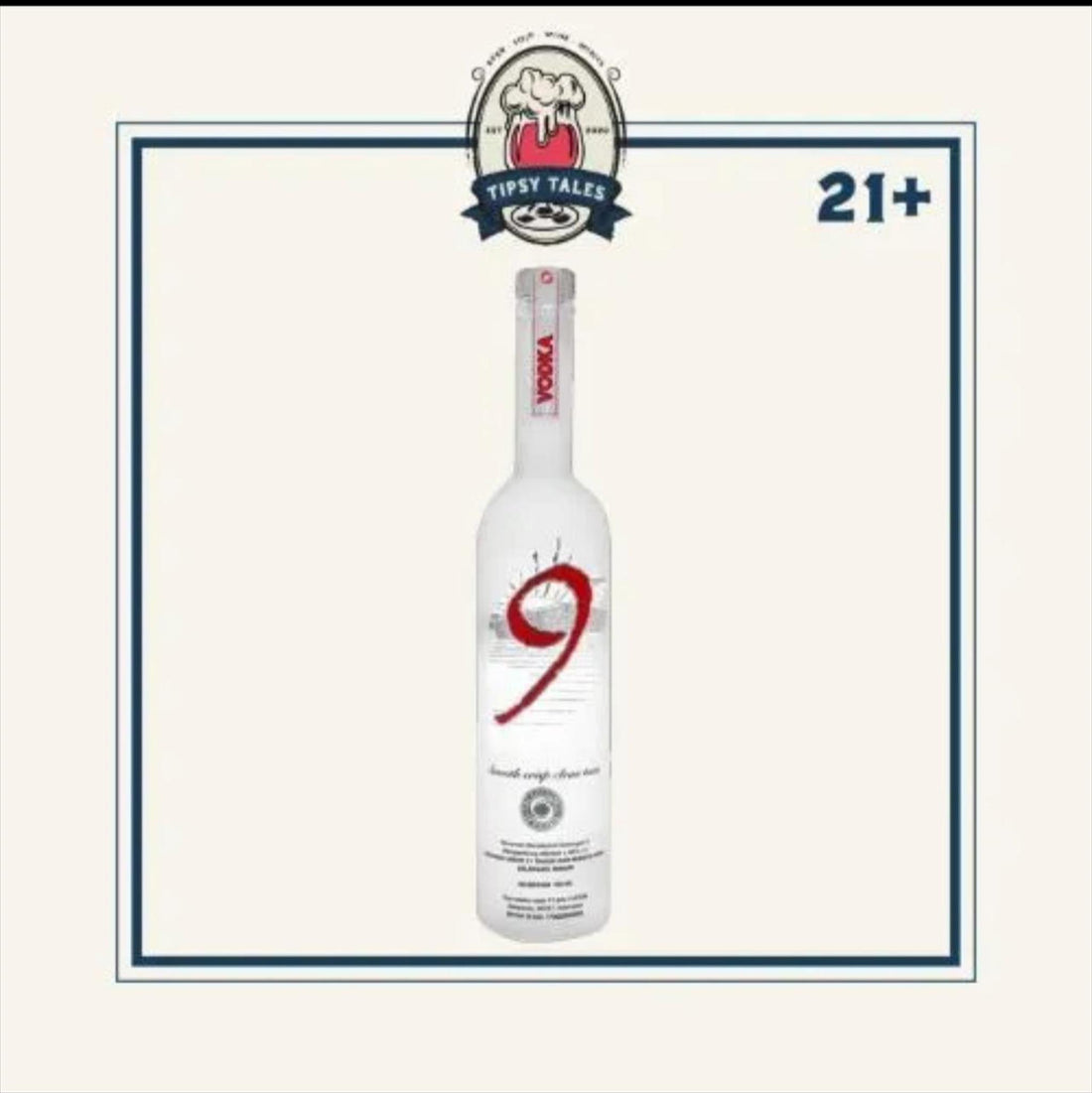 Balimoon 9 vodka 700ml 1