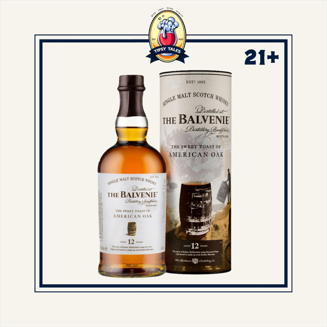 Balvenie 12 YO American Oak 700ml 1