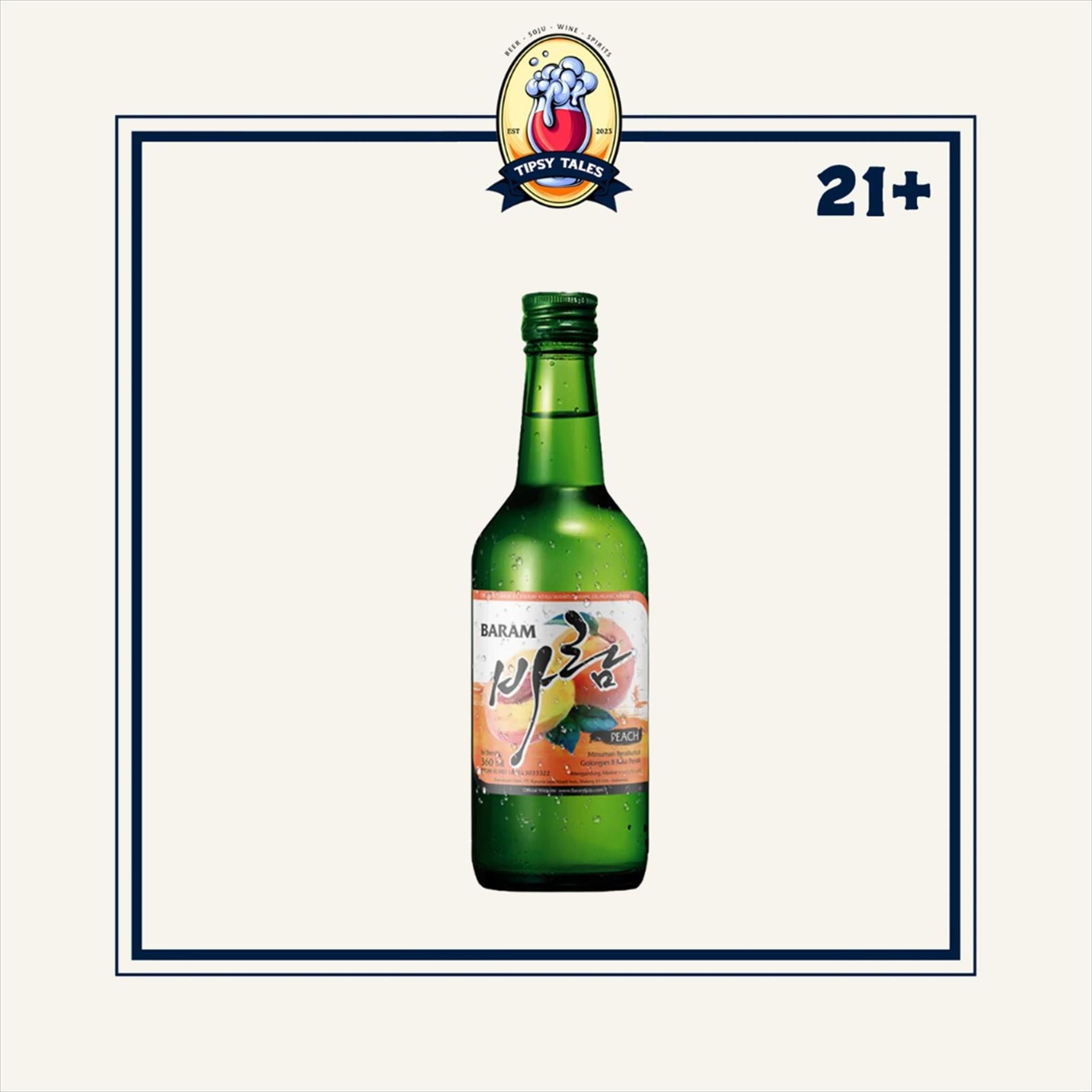 Baram Soju Peach 360 ml 1