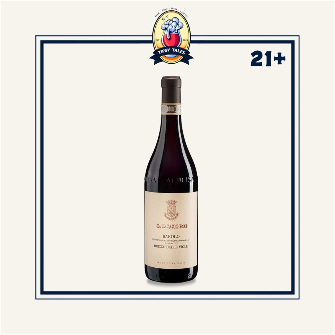 Barolo Bricco delle Viole DOCG G.D.Vajra 2020 750ml 1