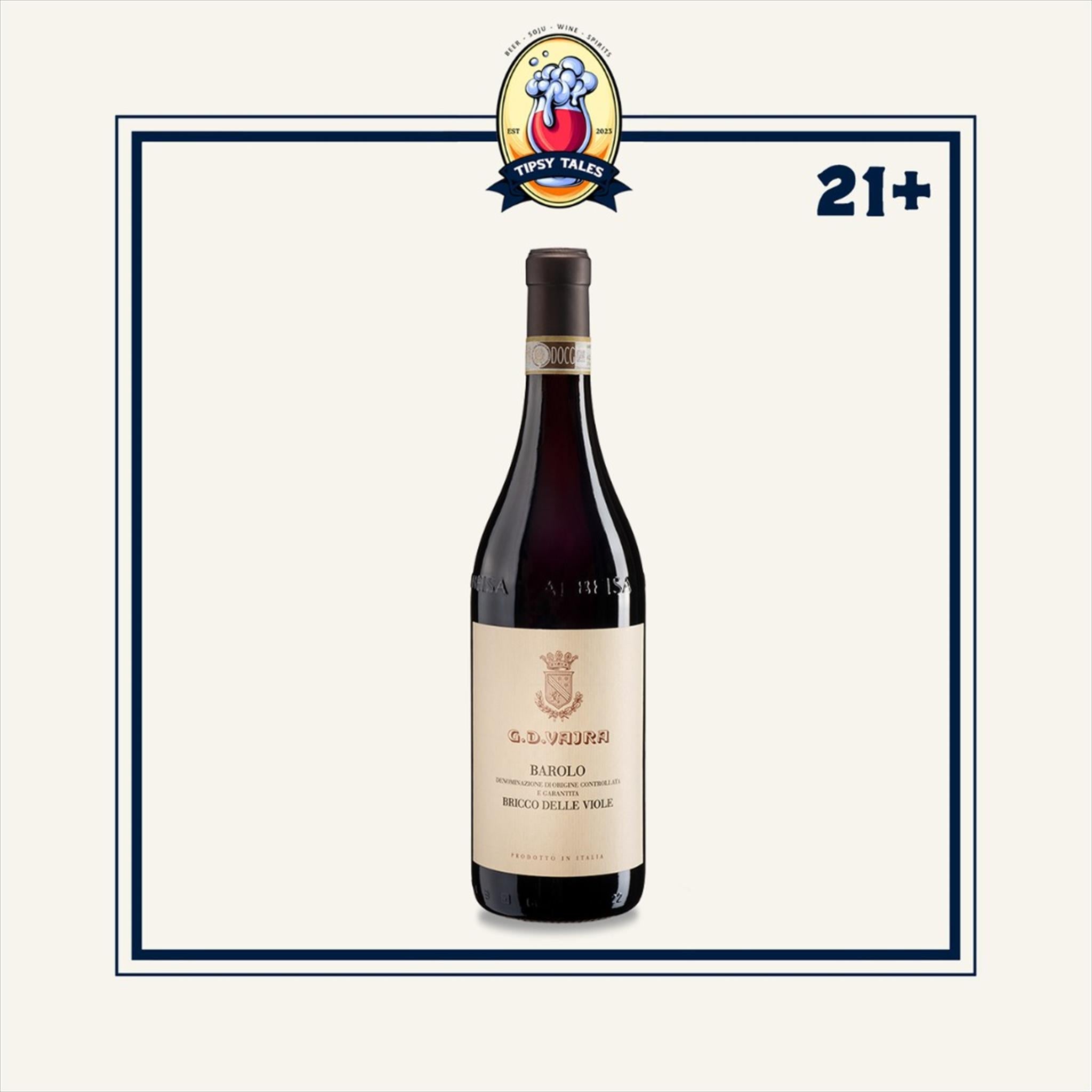 Barolo Bricco delle Viole DOCG G.D.Vajra 2020 750ml 1