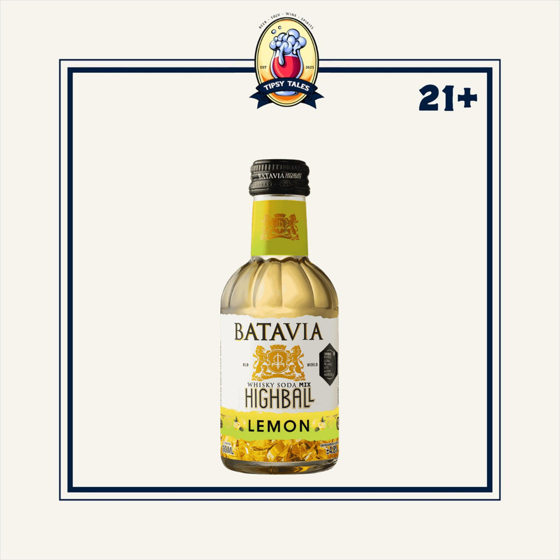 Batavia High Ball Lemon Whisky 180ml 1