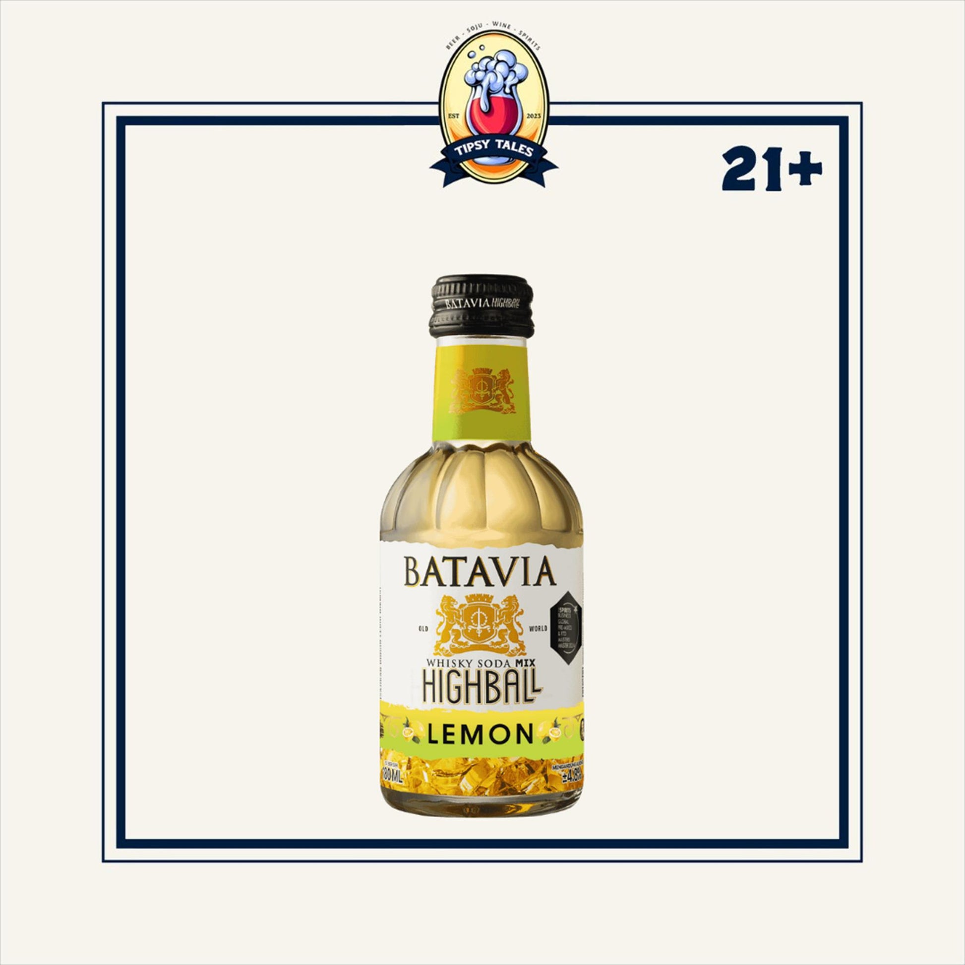 Batavia High Ball Lemon Whisky 180ml 1