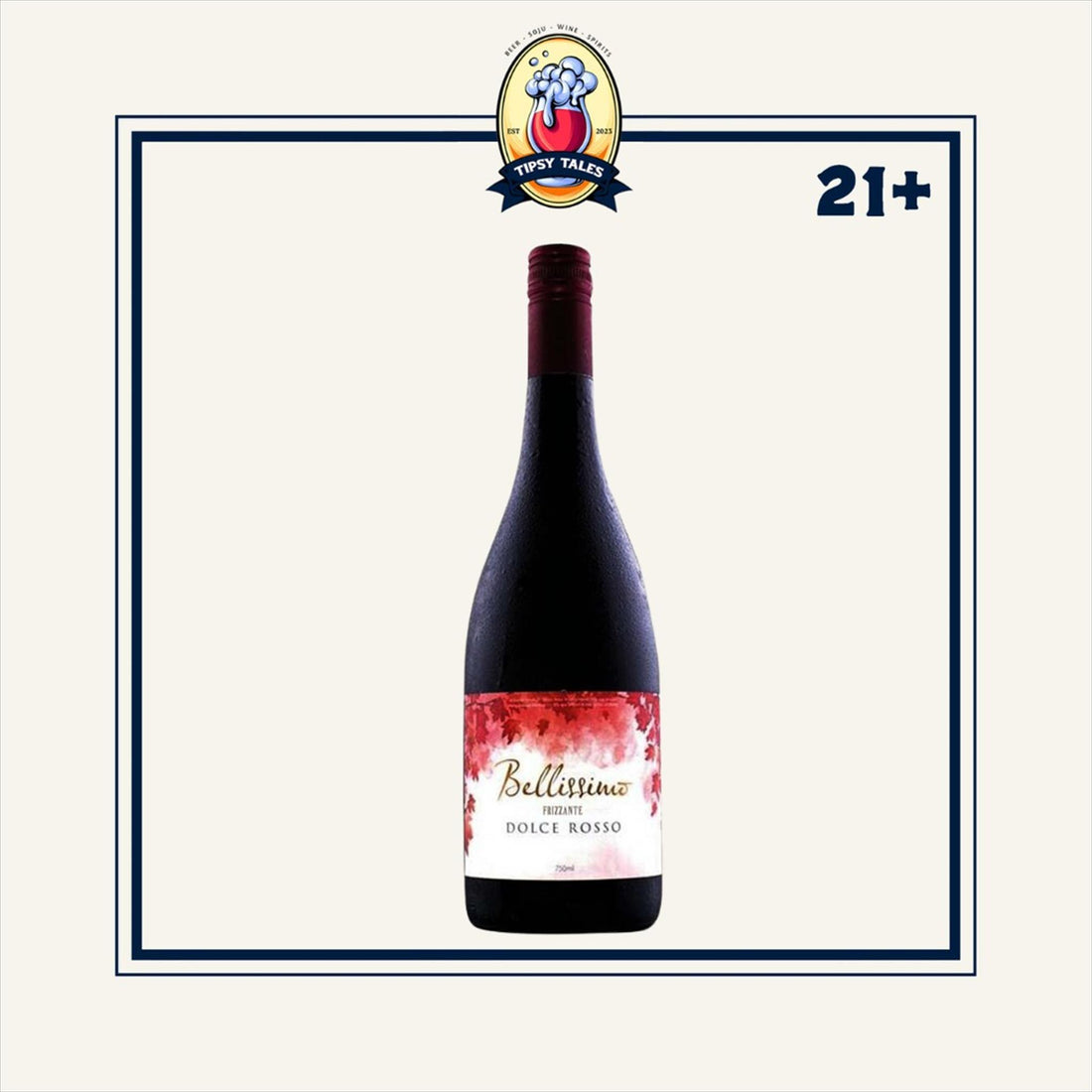 Bellissimo Dolce Rosso Frizzante 750ml 1