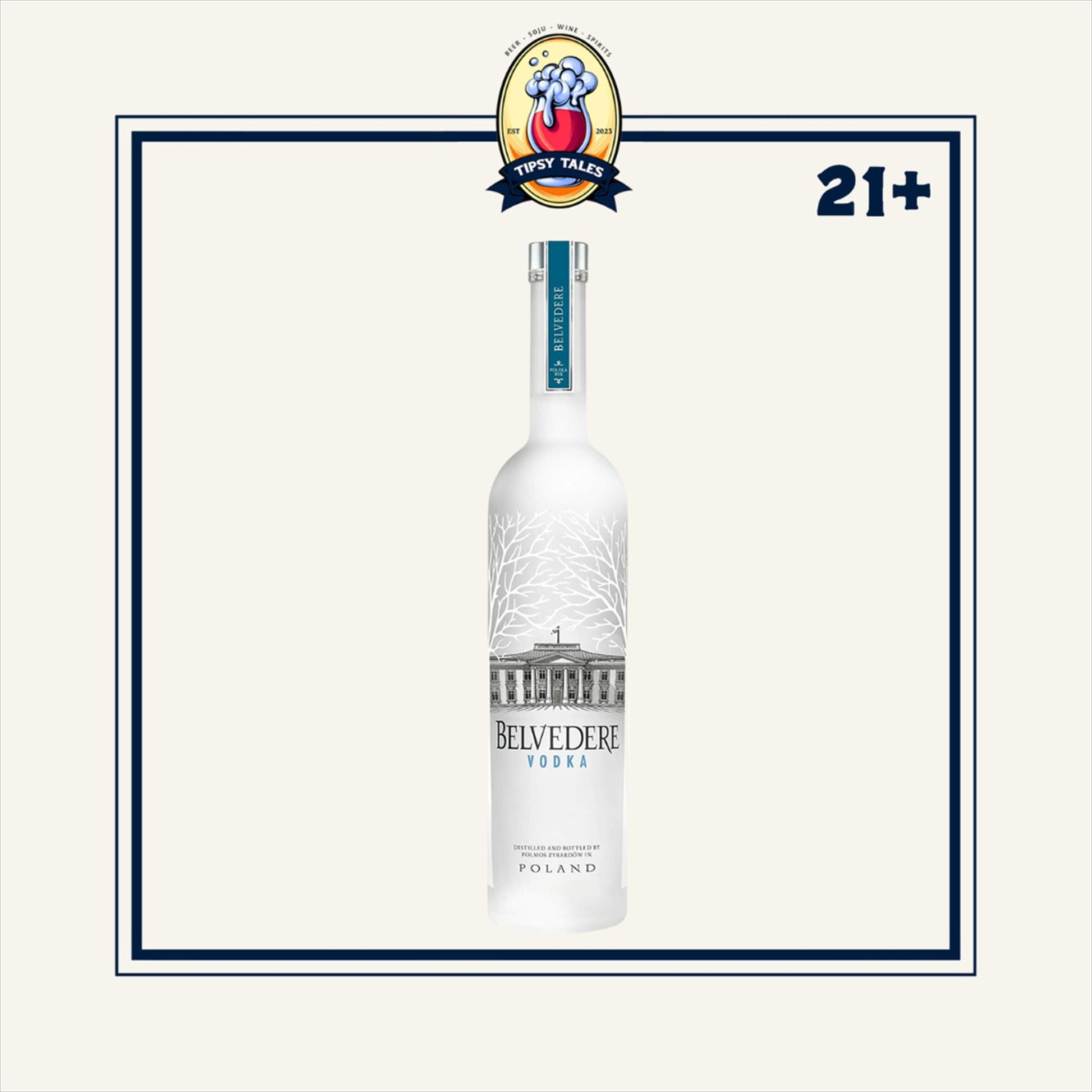 Belvedere Vodka Luminous Bottle 750ml 1