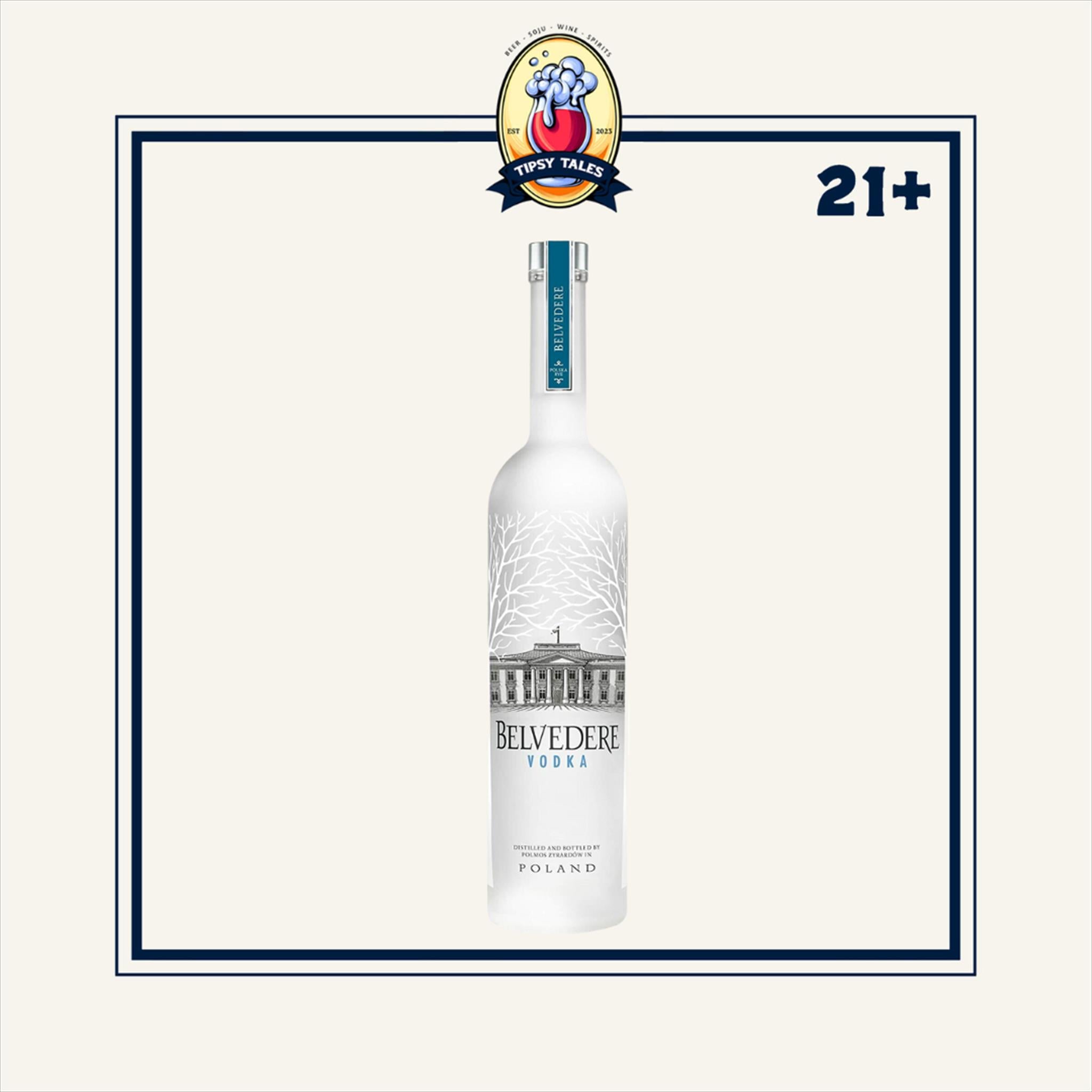 Belvedere Vodka Luminous Bottle 750ml 1