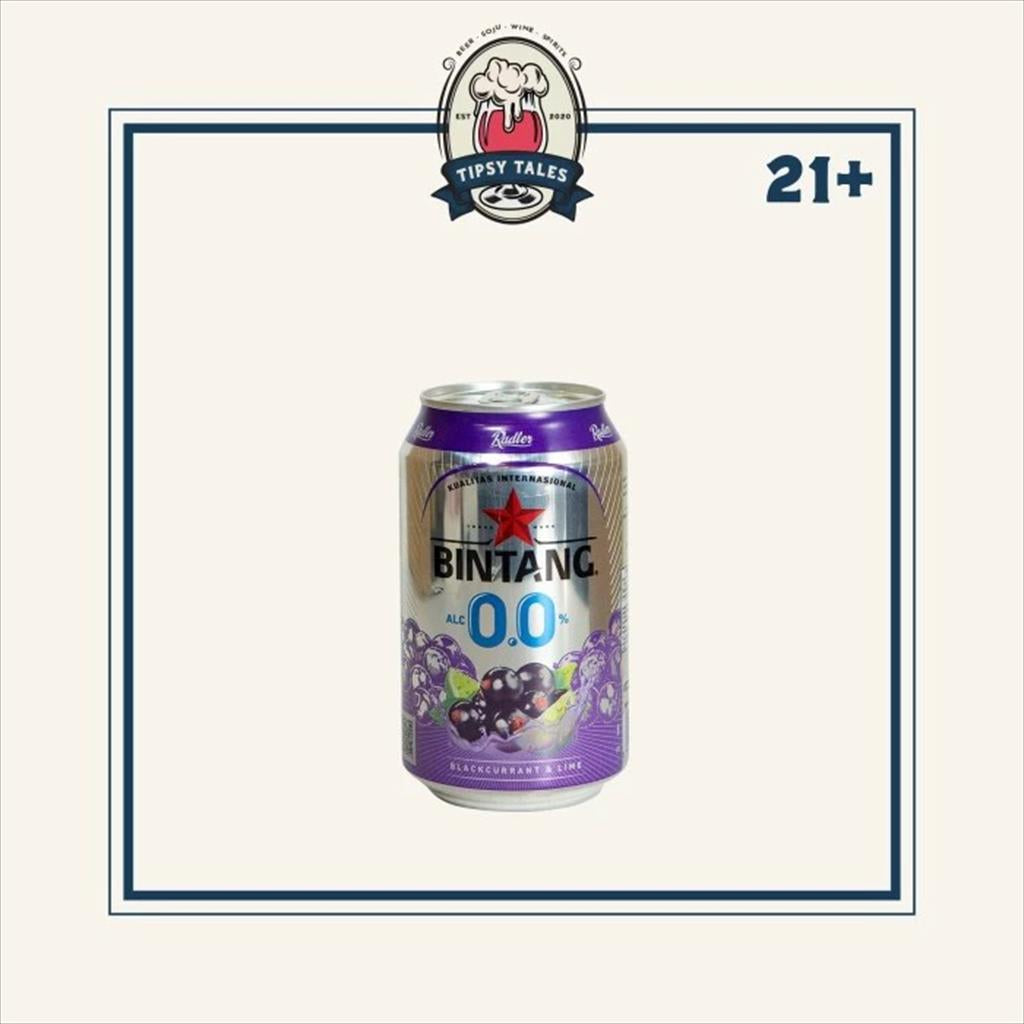 Bir Bintang Kaleng Blackcurrant 0% 330ml 1