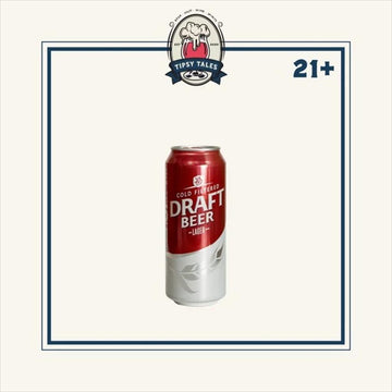 Bir Draft Lager Beer 500ml (Kaleng Besar) 1