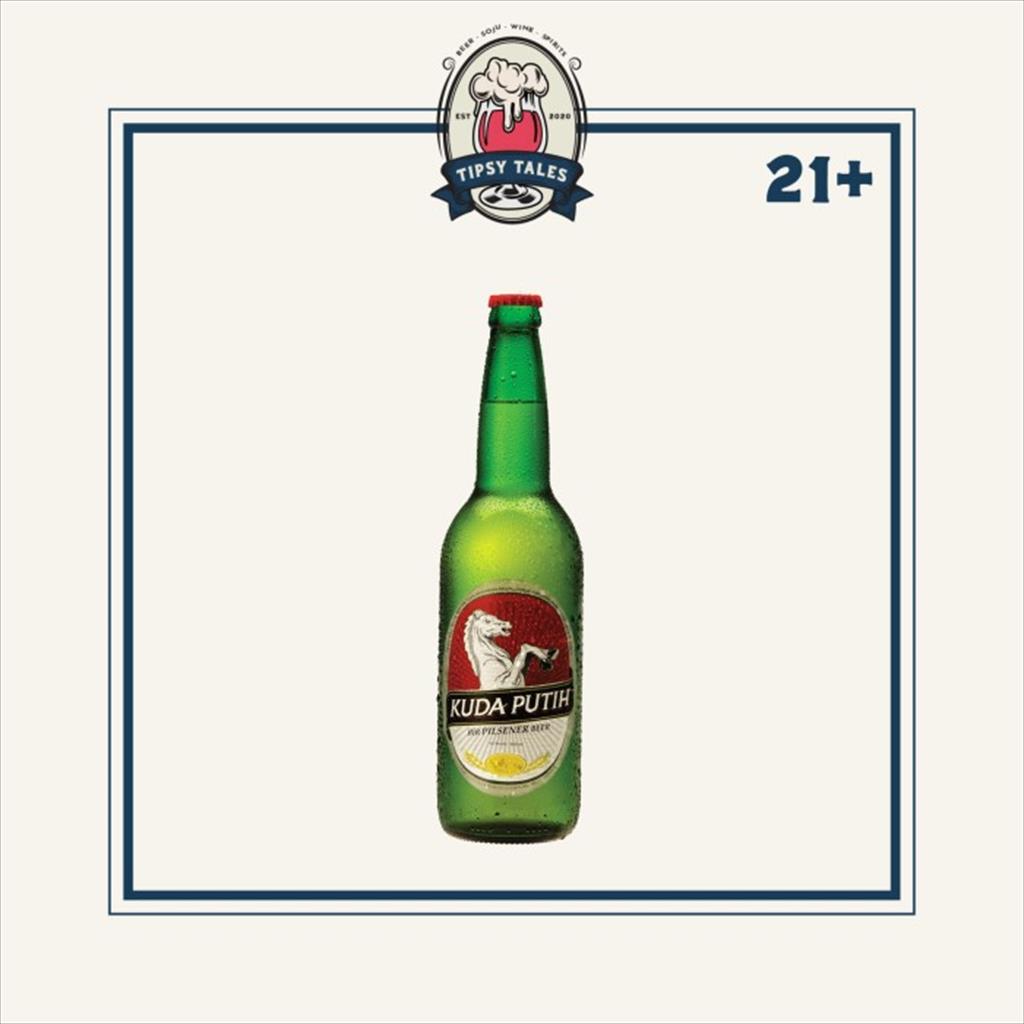 Bir Kuda putih 620 ml / Beer Kuda putih anker 1