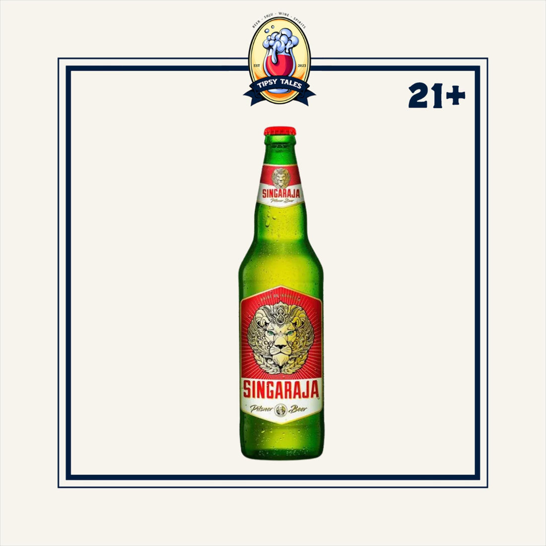 Bir Singaraja Pilsener Bir 620ml (Botol Besar) 1