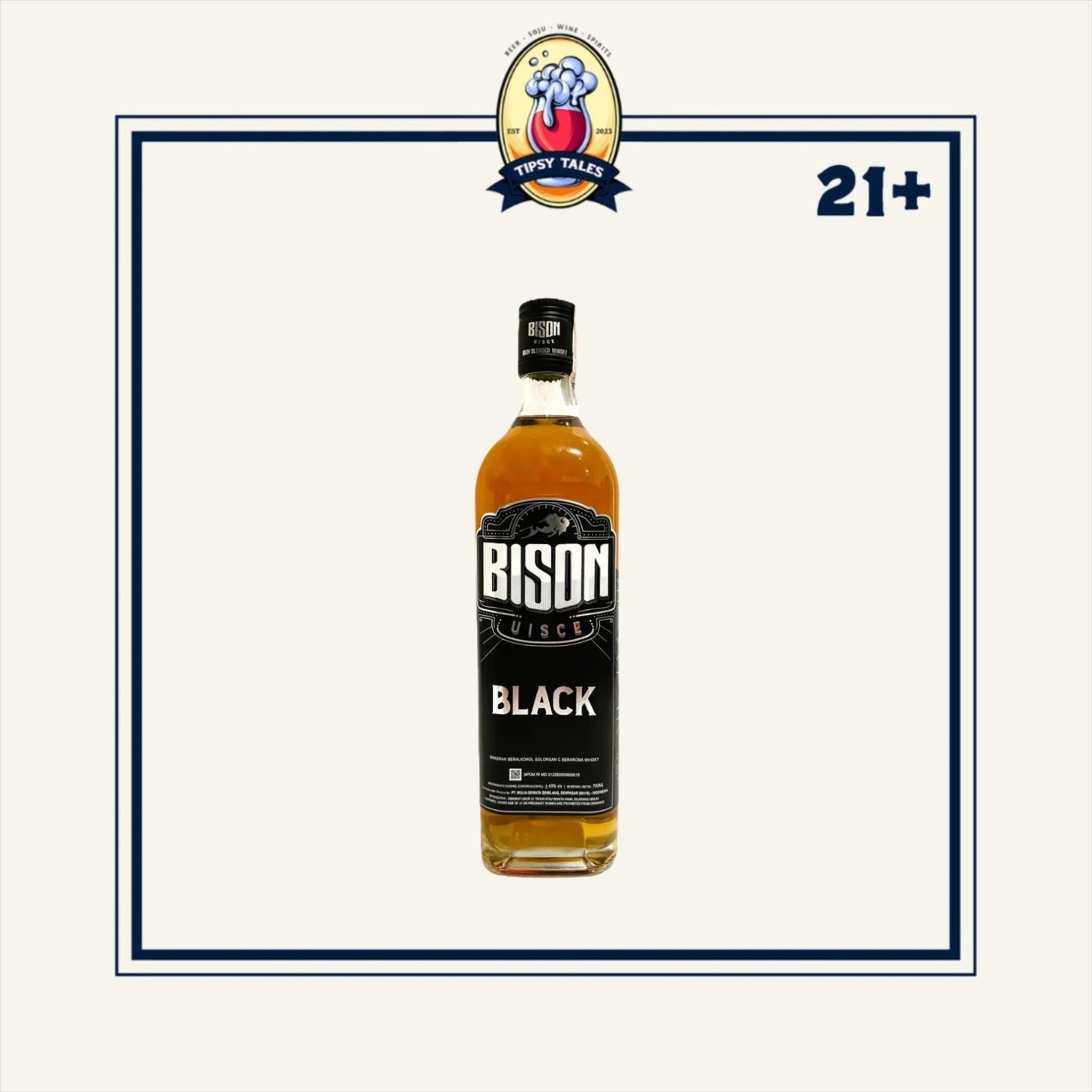 Bison Uisce Black 700ml 1