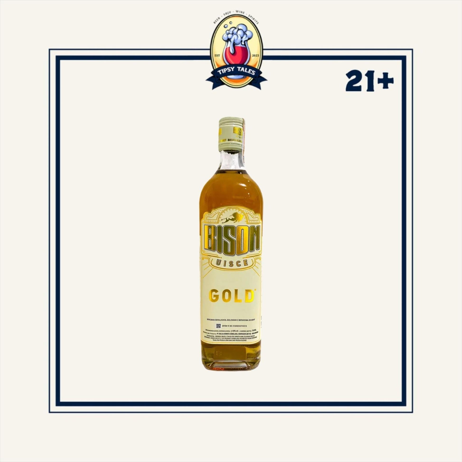 Bison Uisce Gold 700ml 1