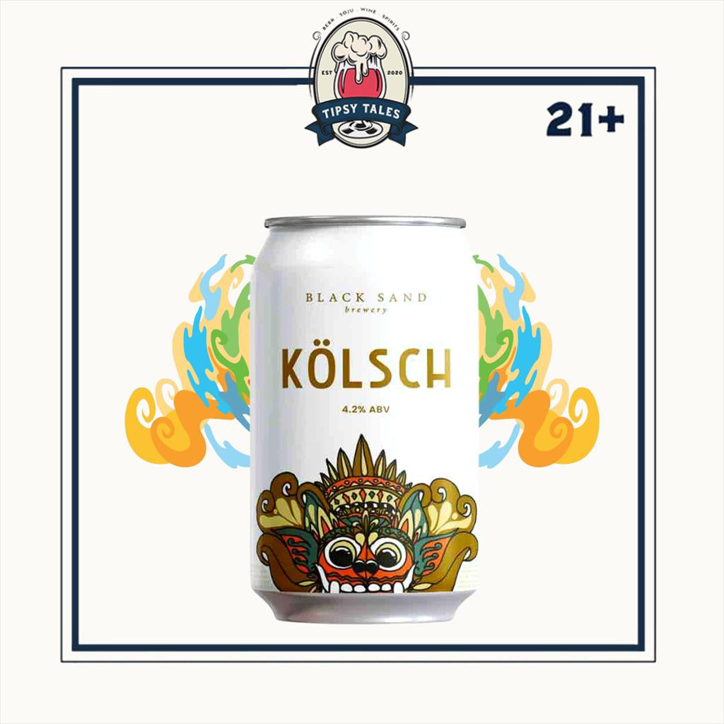 Black Sand Kolsch Can Beer 330ml 1