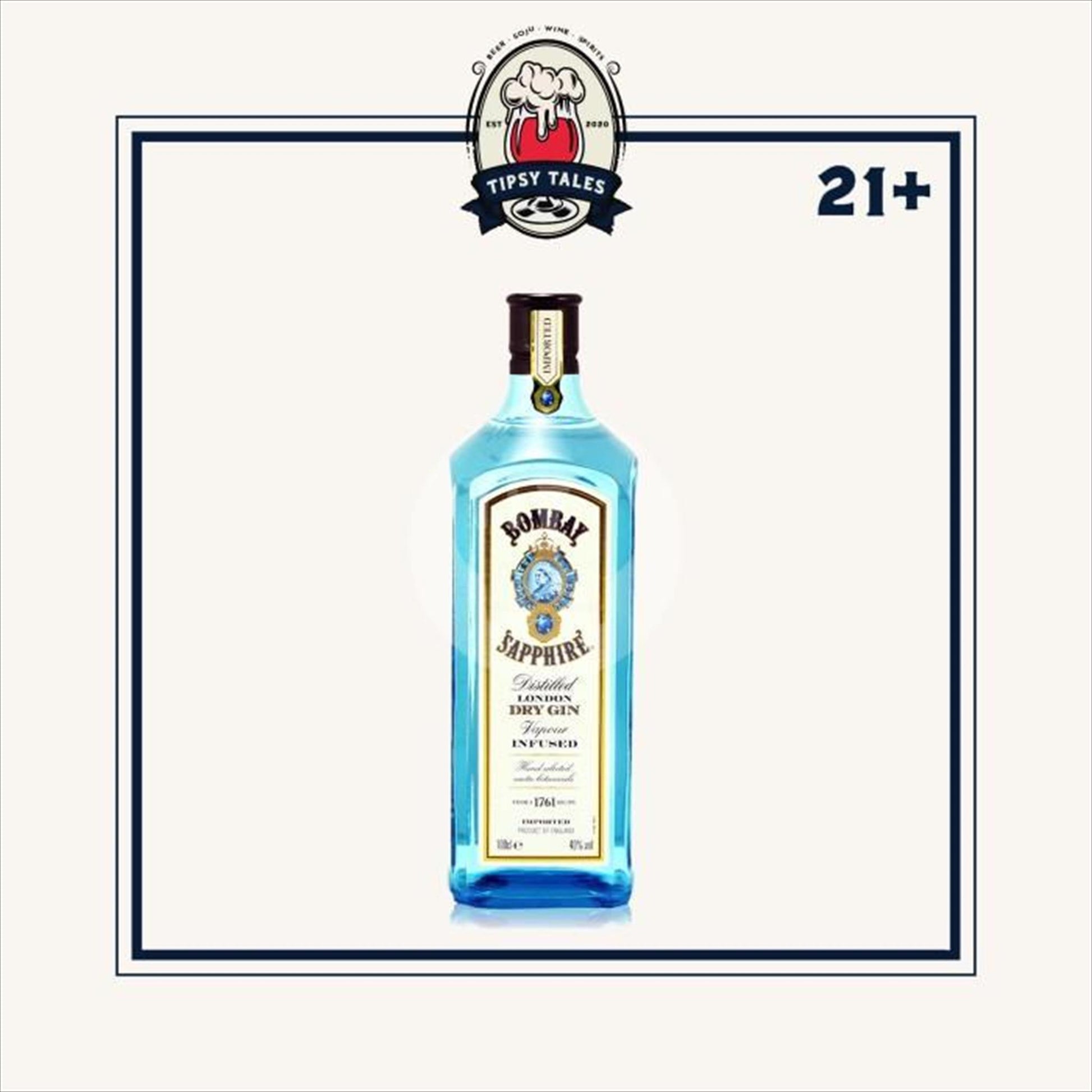 Bombay Sapphire Gin 750ml 1