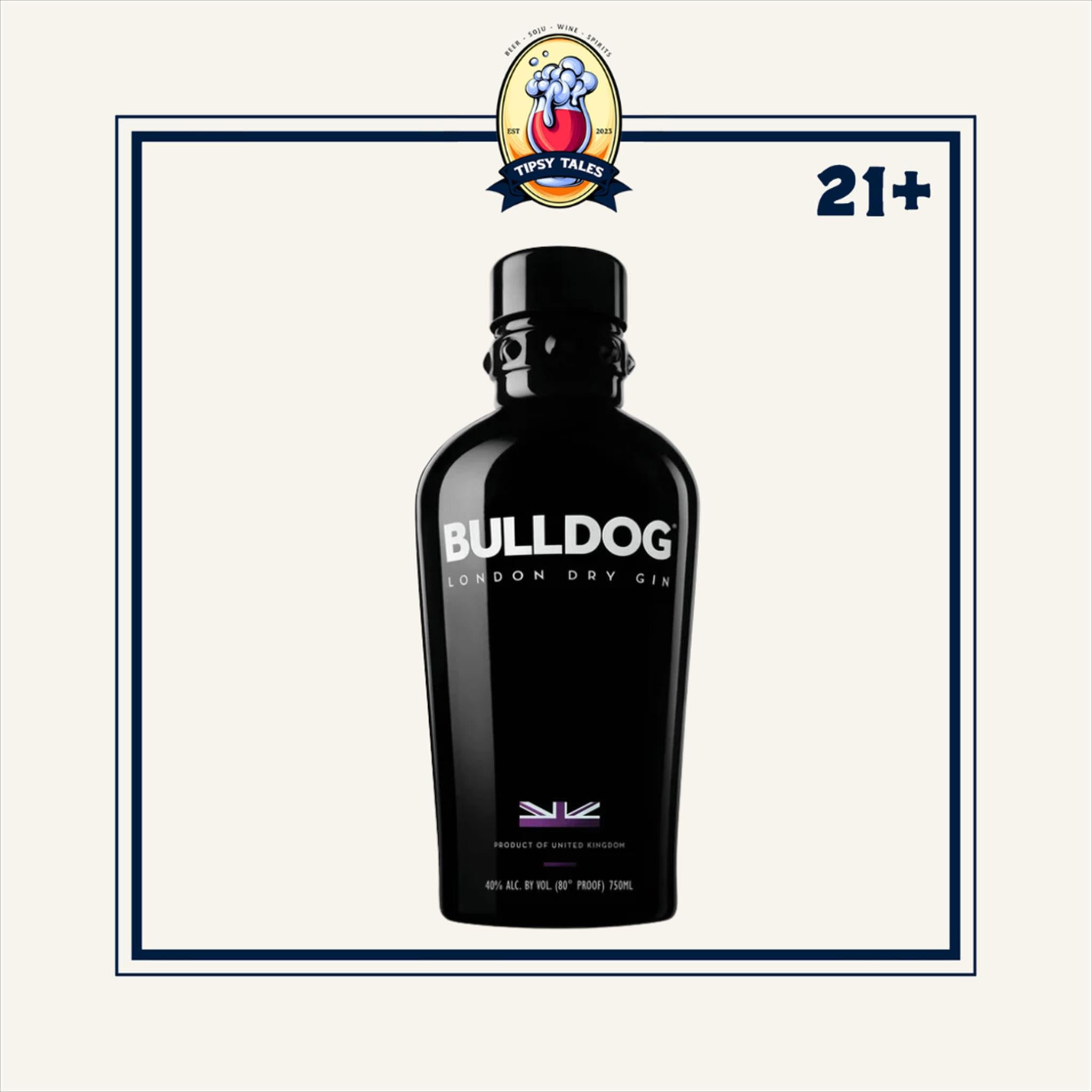 Bulldog london Dry gin 700ml 1