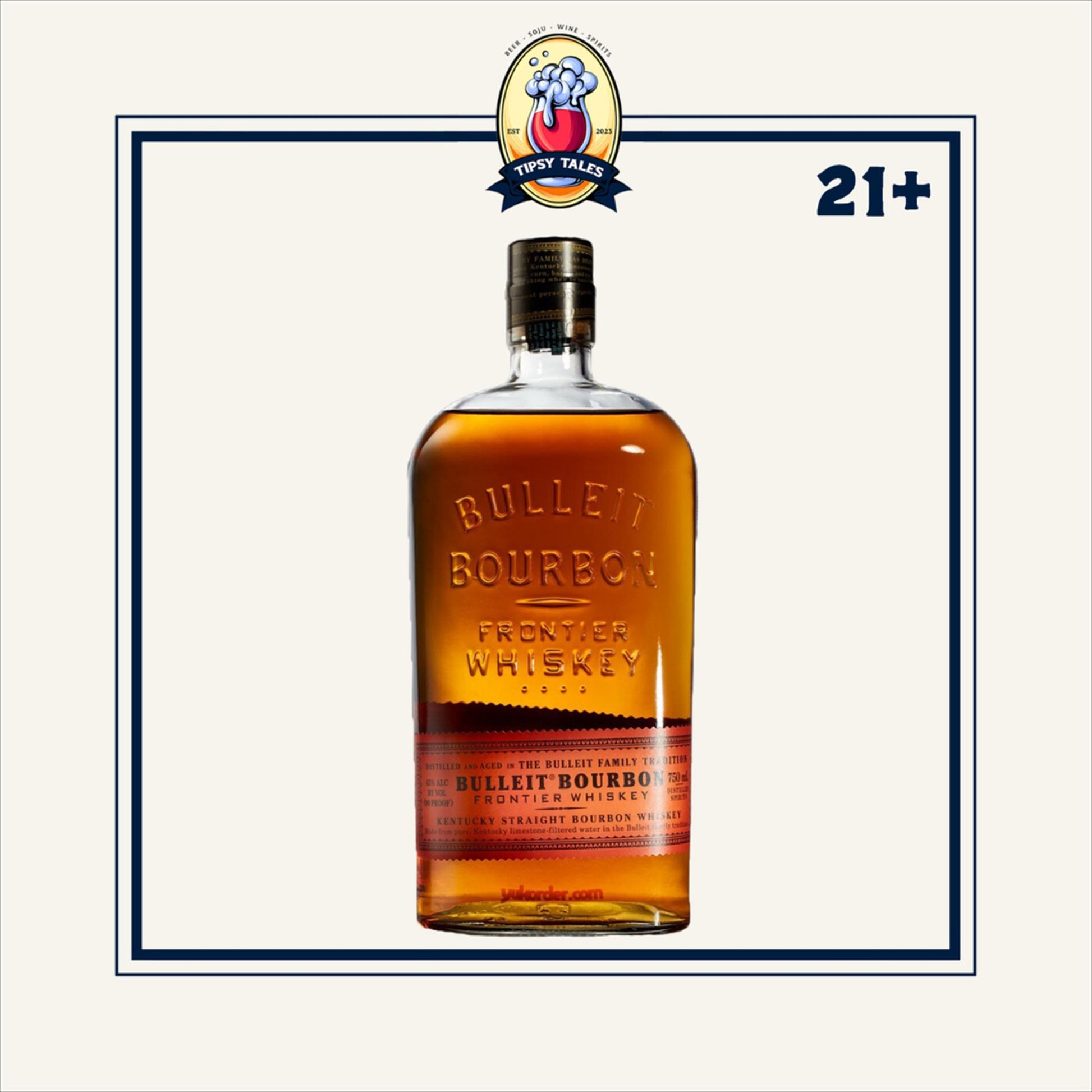Bulleit Bourbon Whiskey 700ml 1