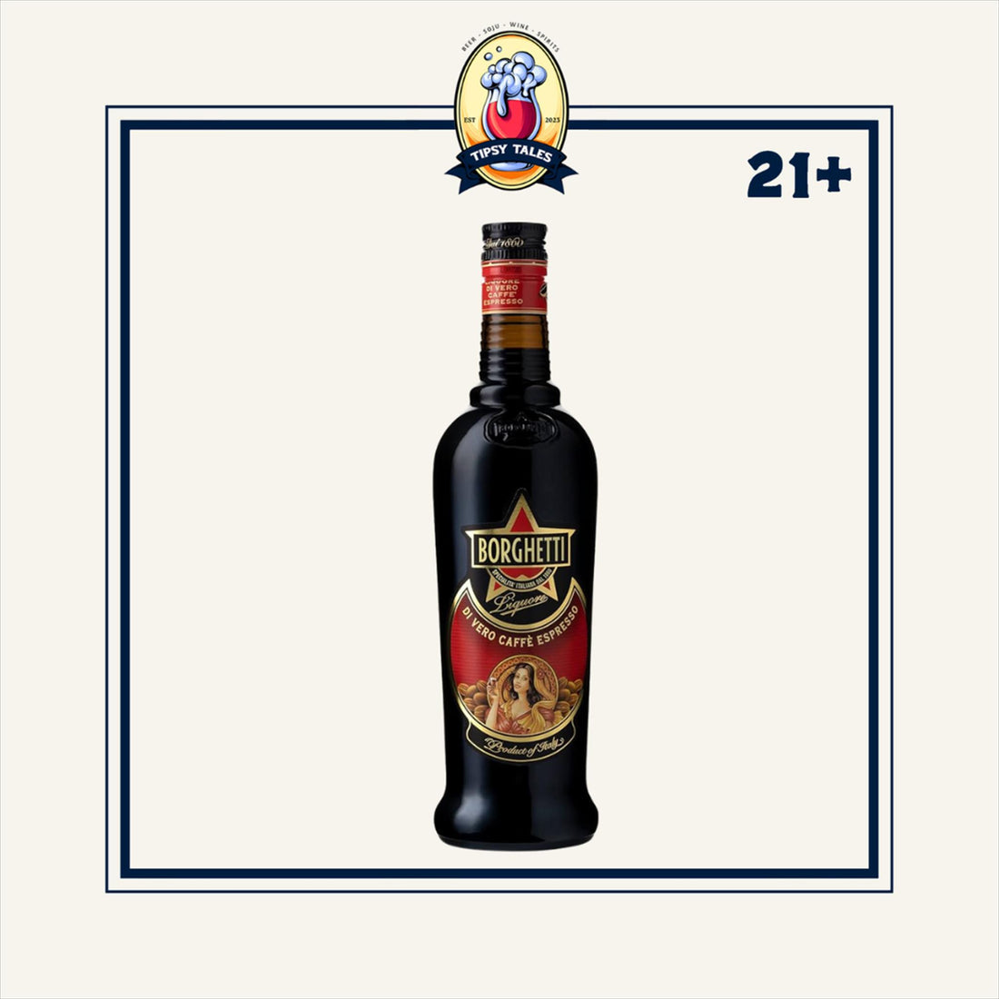 Caffe Borghetti Italian Coffee Liqueur 700ml 1