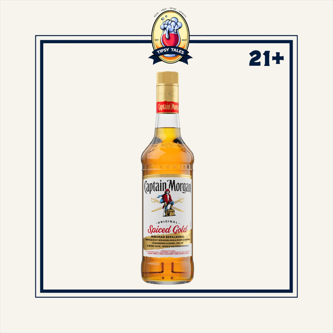 Captain Morgan Spiced Gold 750ml 1