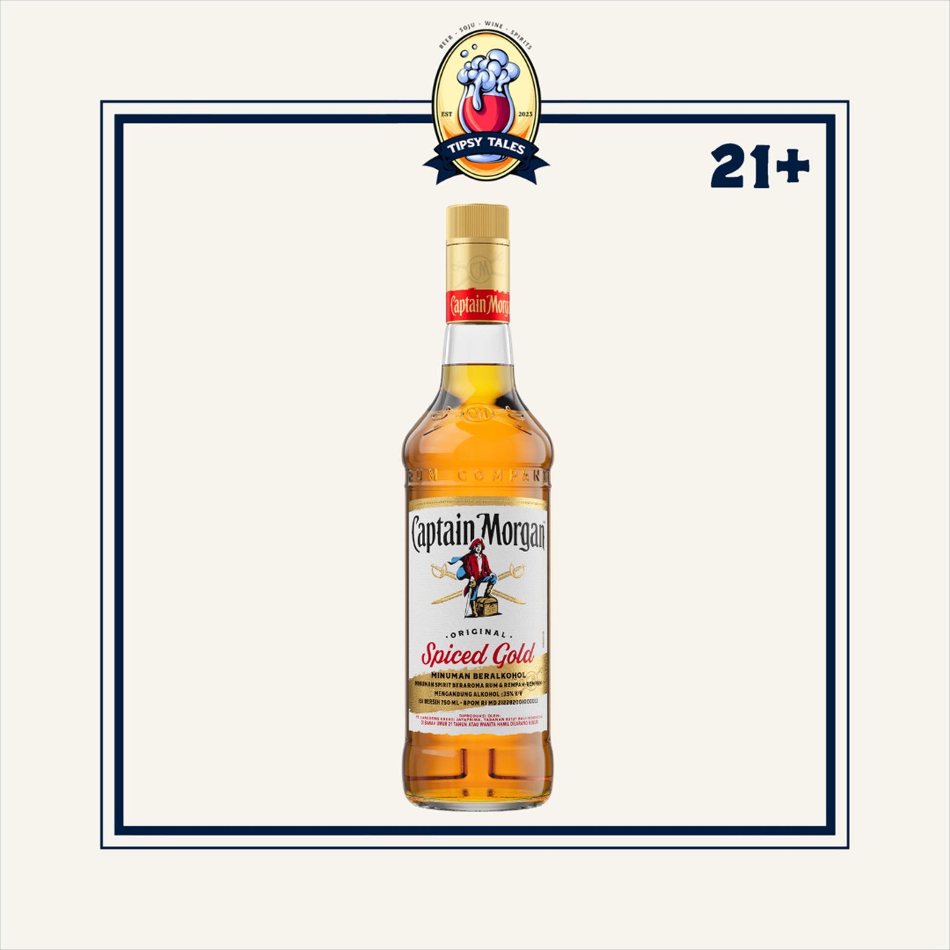 Captain Morgan Spiced Gold 750ml 1