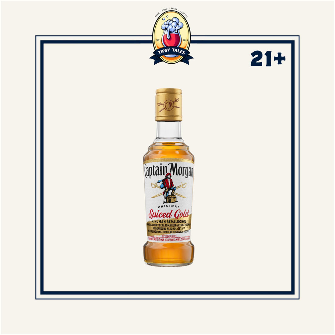 Captain Morgan Spiced Rum 200ml (Small) 1