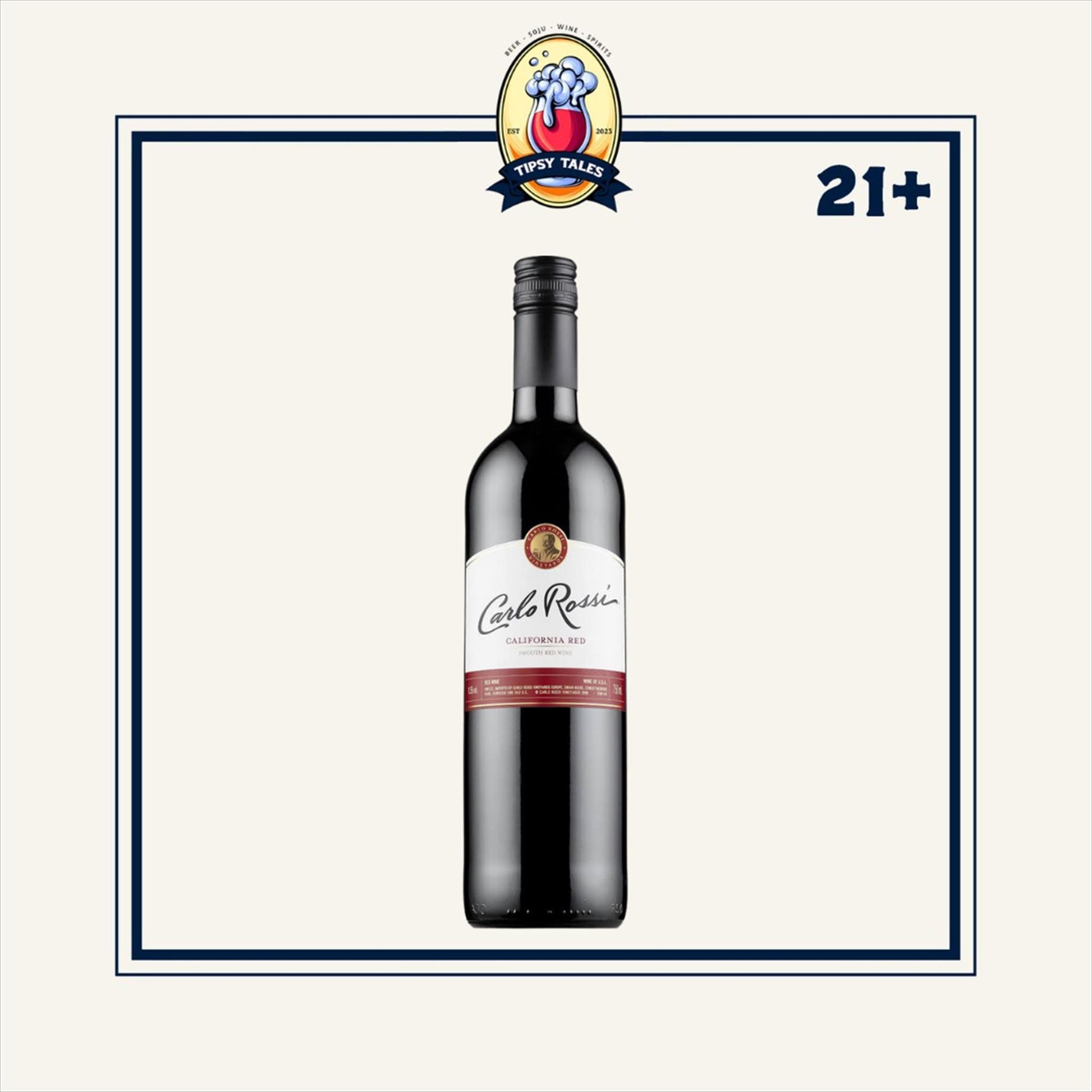 Carlo Rossi Carlifornia Red 750ml 1