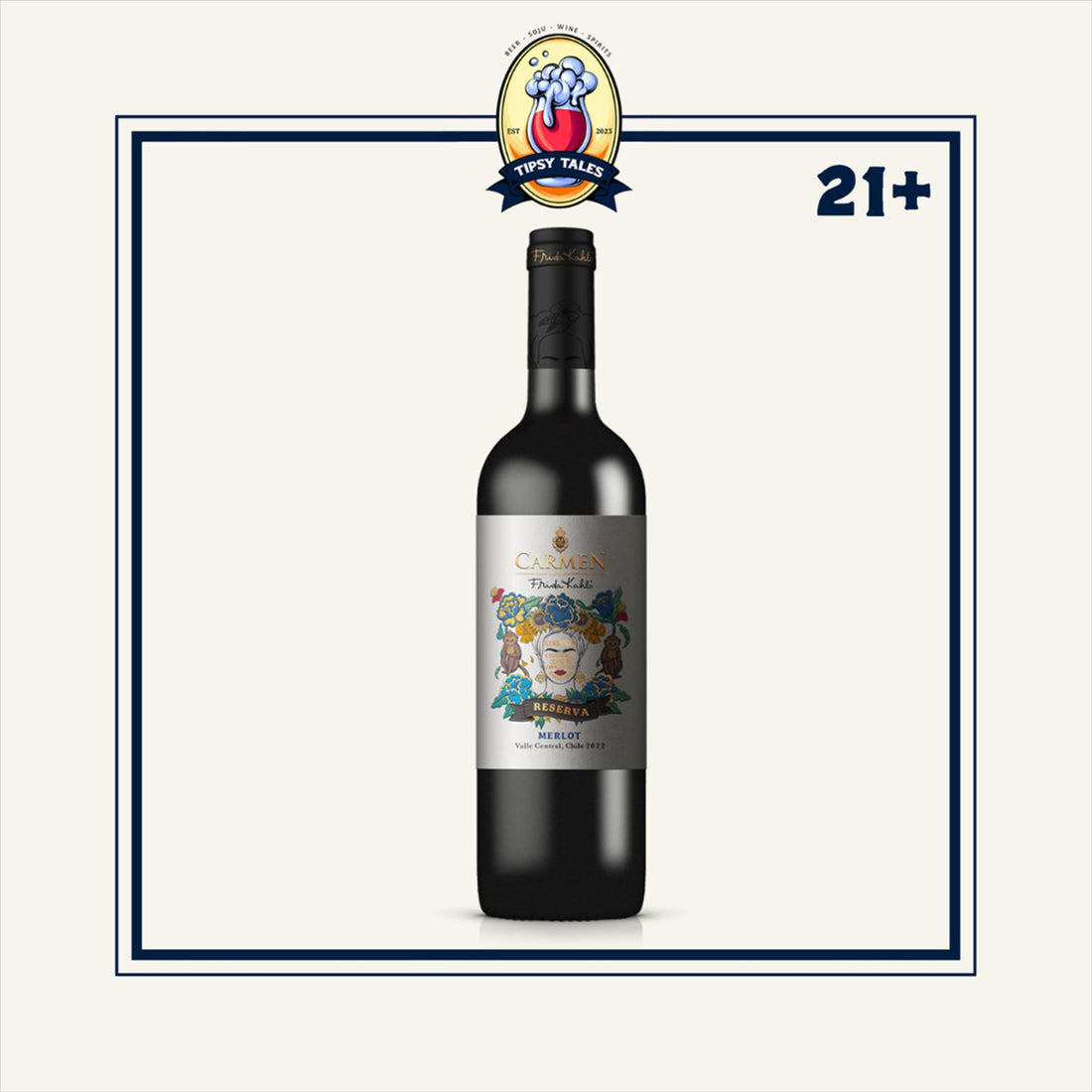 Carmen Reserva Frida Kahlo Merlot 750ml 1
