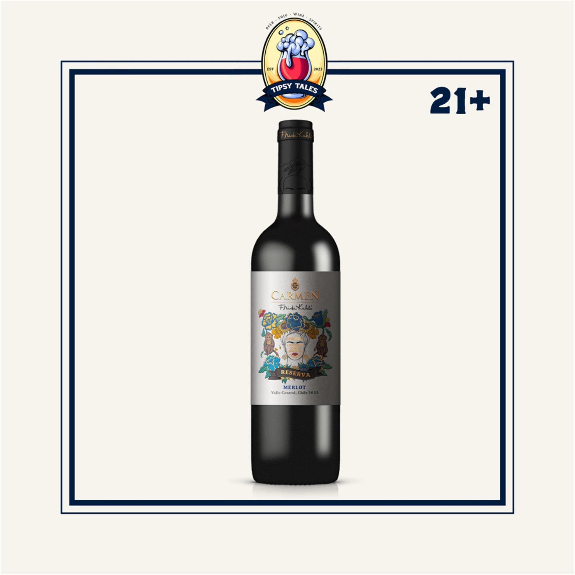 Carmen Reserva Frida Kahlo Merlot 750ml 1