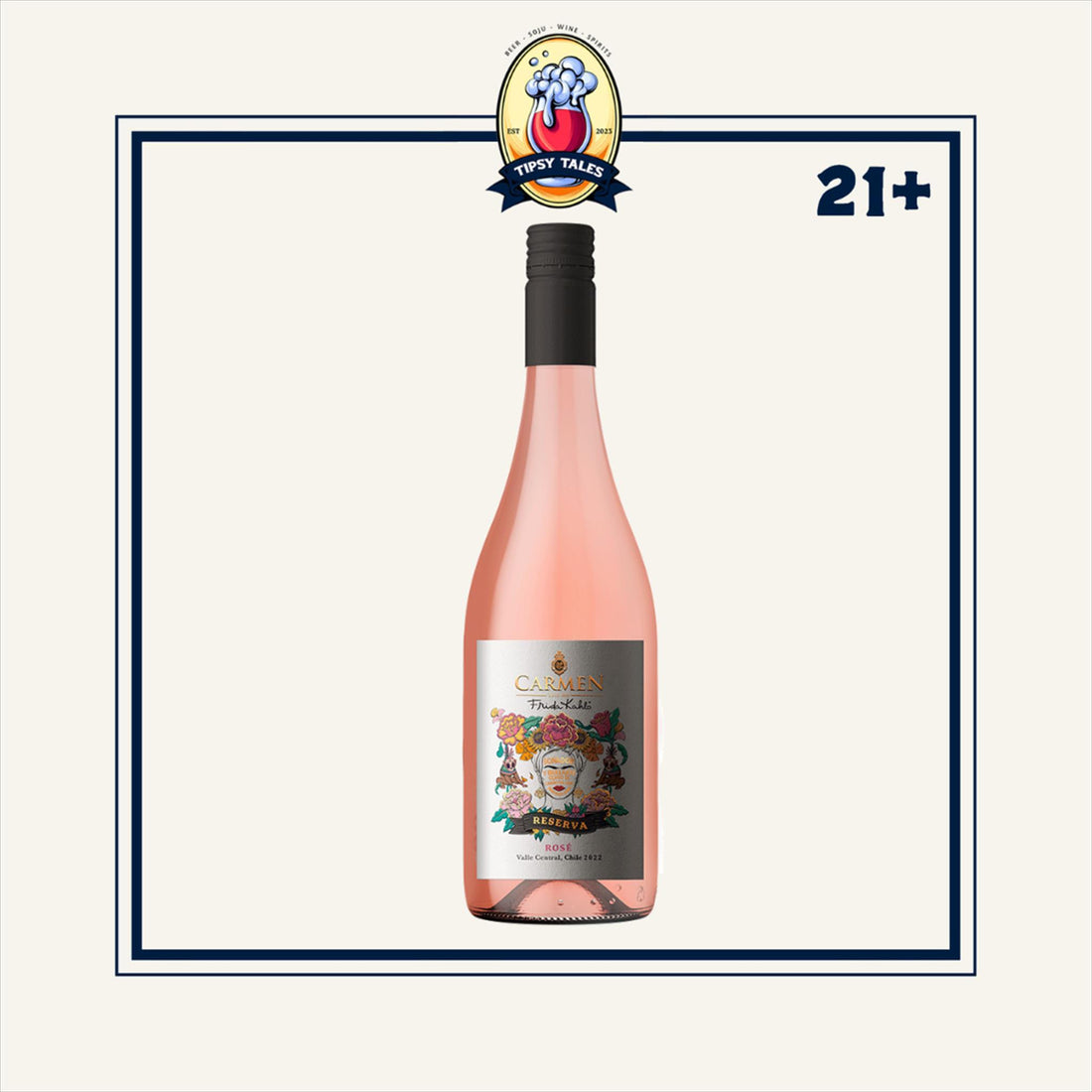 Carmen Reserva Frida Kahlo Rose 750ml 1