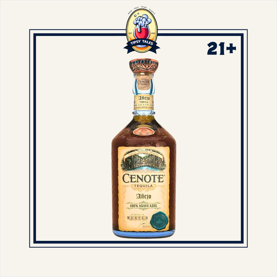 Cenote Anejo Tequila 700ml 1