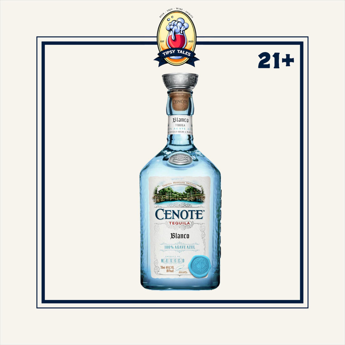 Cenote Blanco Tequila 700ml 1