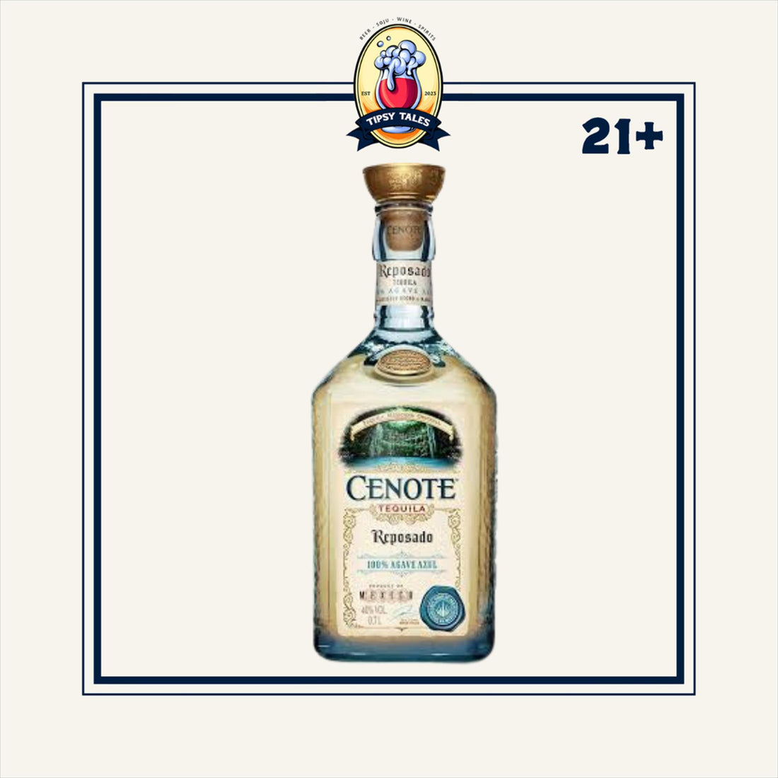Cenote Reposado Tequila 700ml 1