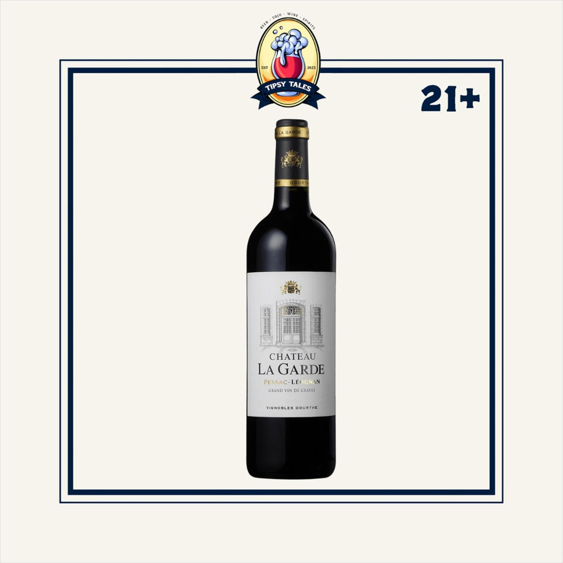 Chateau La Garde Pessac Leognan 2014 Red Wine France 1
