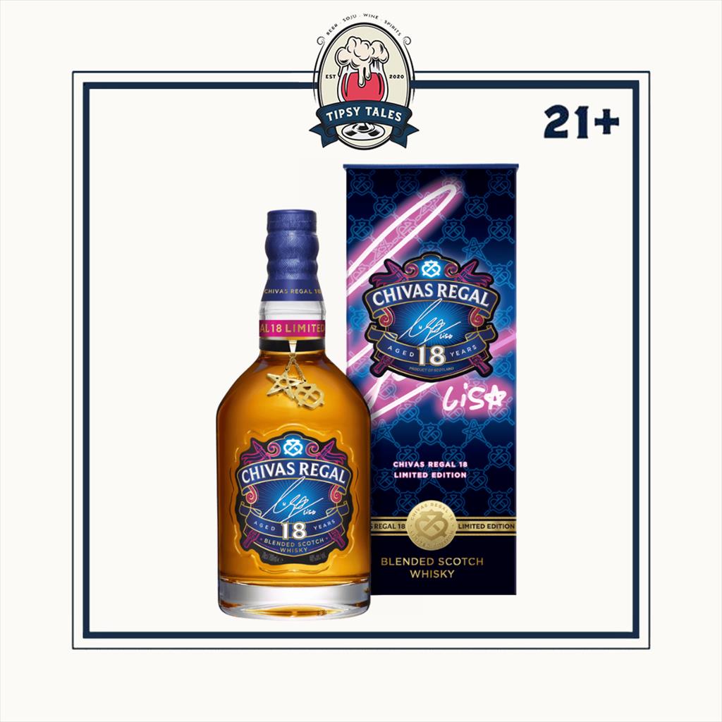 Chivas 18 Years x Lisa Black Pink 700ml 1