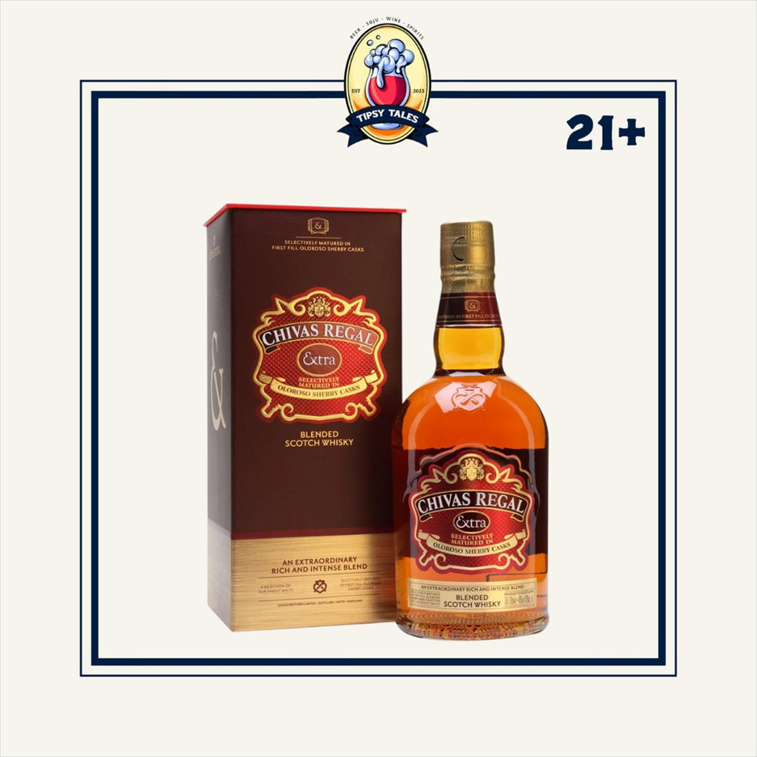 Chivas Regal Extra Sherry Cask Blended Scotch Whisky 700ml 1